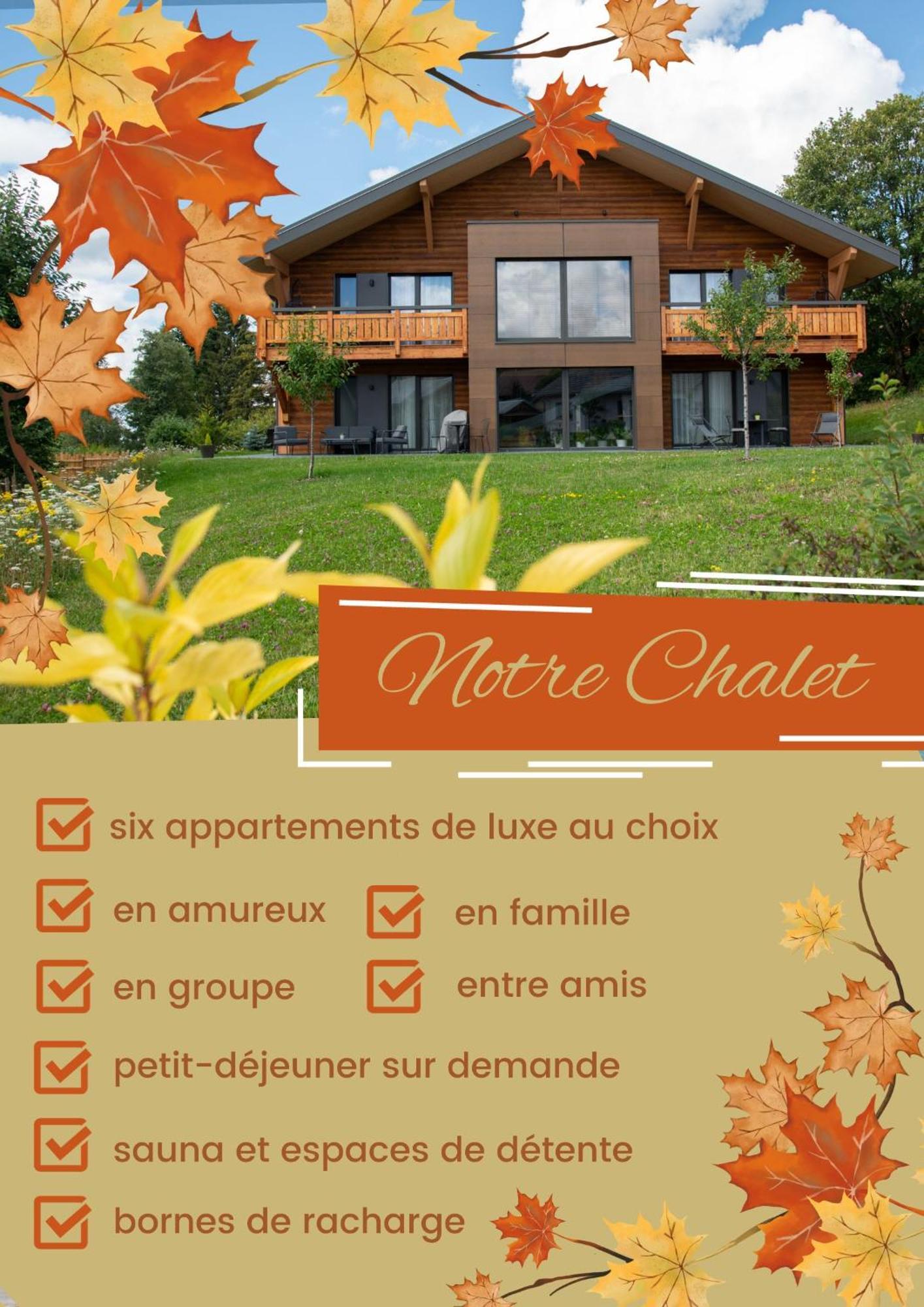 Notre Chalet - Boutique Hotel - En Couple - En Famille - En Groupe Les Fourgs Exteriör bild